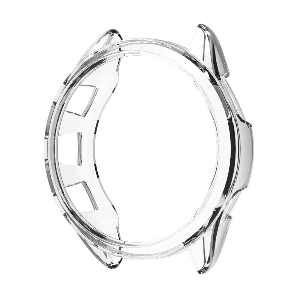 For Garmin Forerunner 165 Watch Case Half Cover Anti-drop TPU Watch Frame - Transparent For Garmin Forerunner 165 Watch Case Half Cover Anti-drop TPU Watch Frame - Transparent